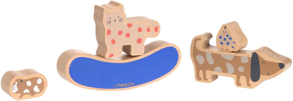 Lassig speelgoed - stapel - hout - FSC 100% - Little Mateys