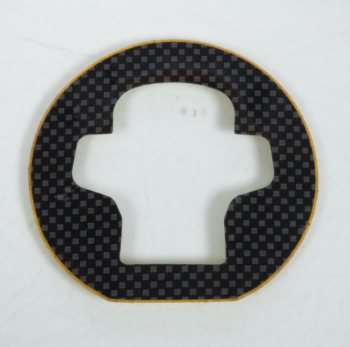 Protection bouchon réservoir adhésive look cabone pour moto Suzuki SV 650 1999-2002