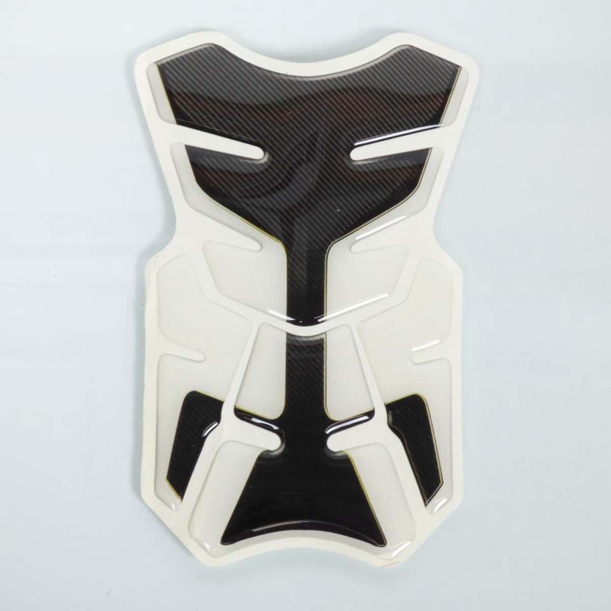 mad car tank protector fab-p carbon/transparant 15x10 nieuw