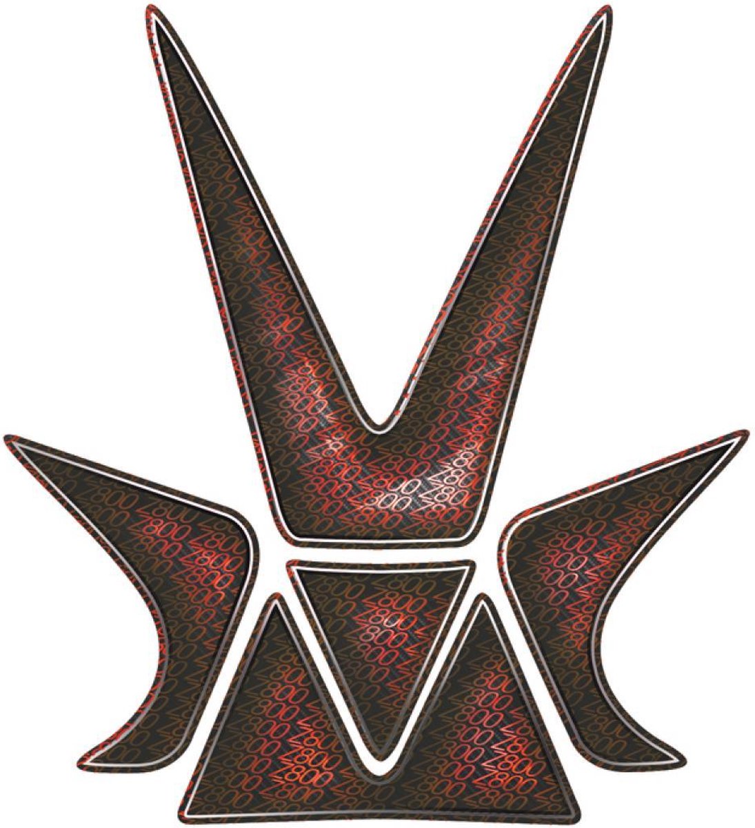 waanzinnige tankbeschermer voor motor kawasaki 800 z nieuw