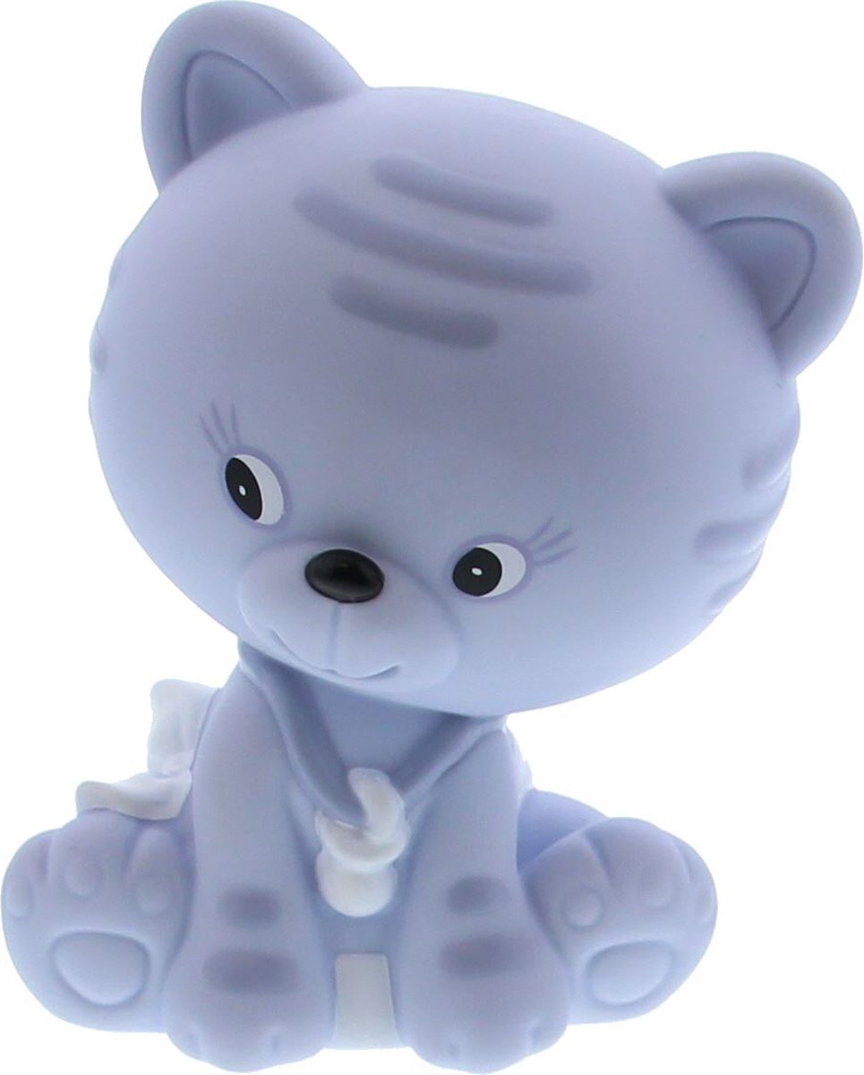 Spaarpot Kat Kitty Lavendel - Uitdeelcadeautjes - Geboorte - Doop