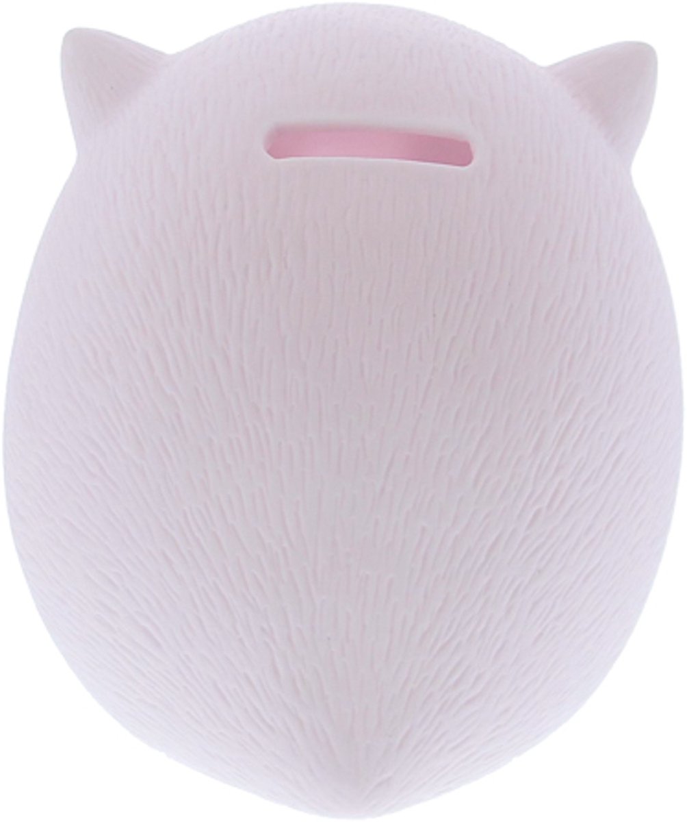 Spaarpot Tyto Uiltje - Wit - 12,5cm hoog - Geboorte - Doop - Uitdeelgeschenkje