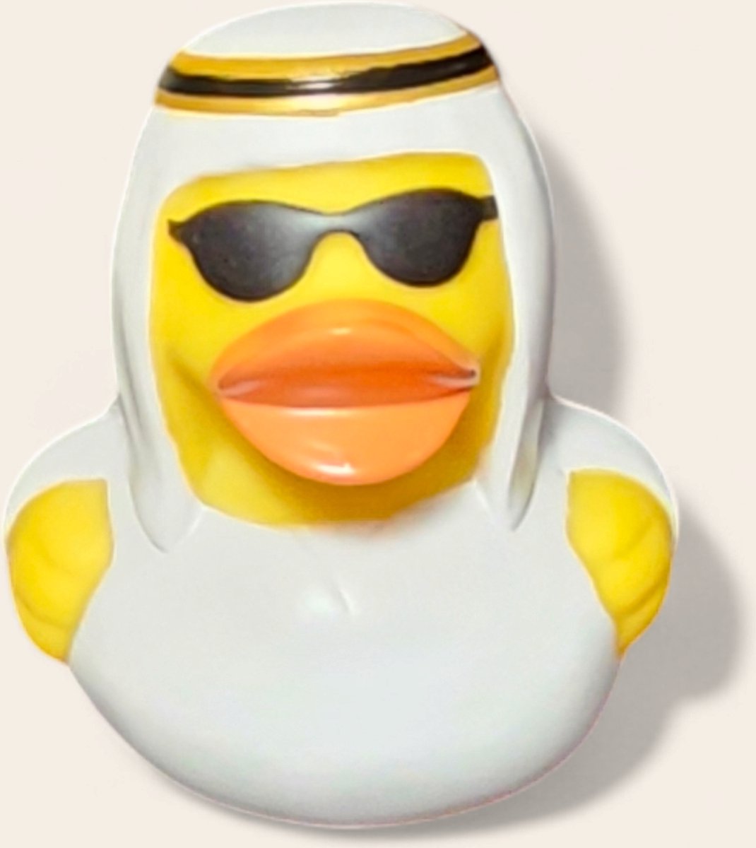 Badeend als olie sjeik