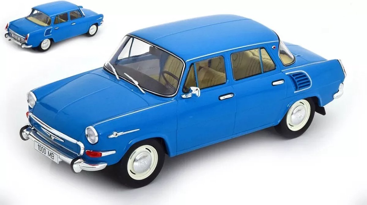 1:18 Skoda 1000 MB 1966 blauw MCG