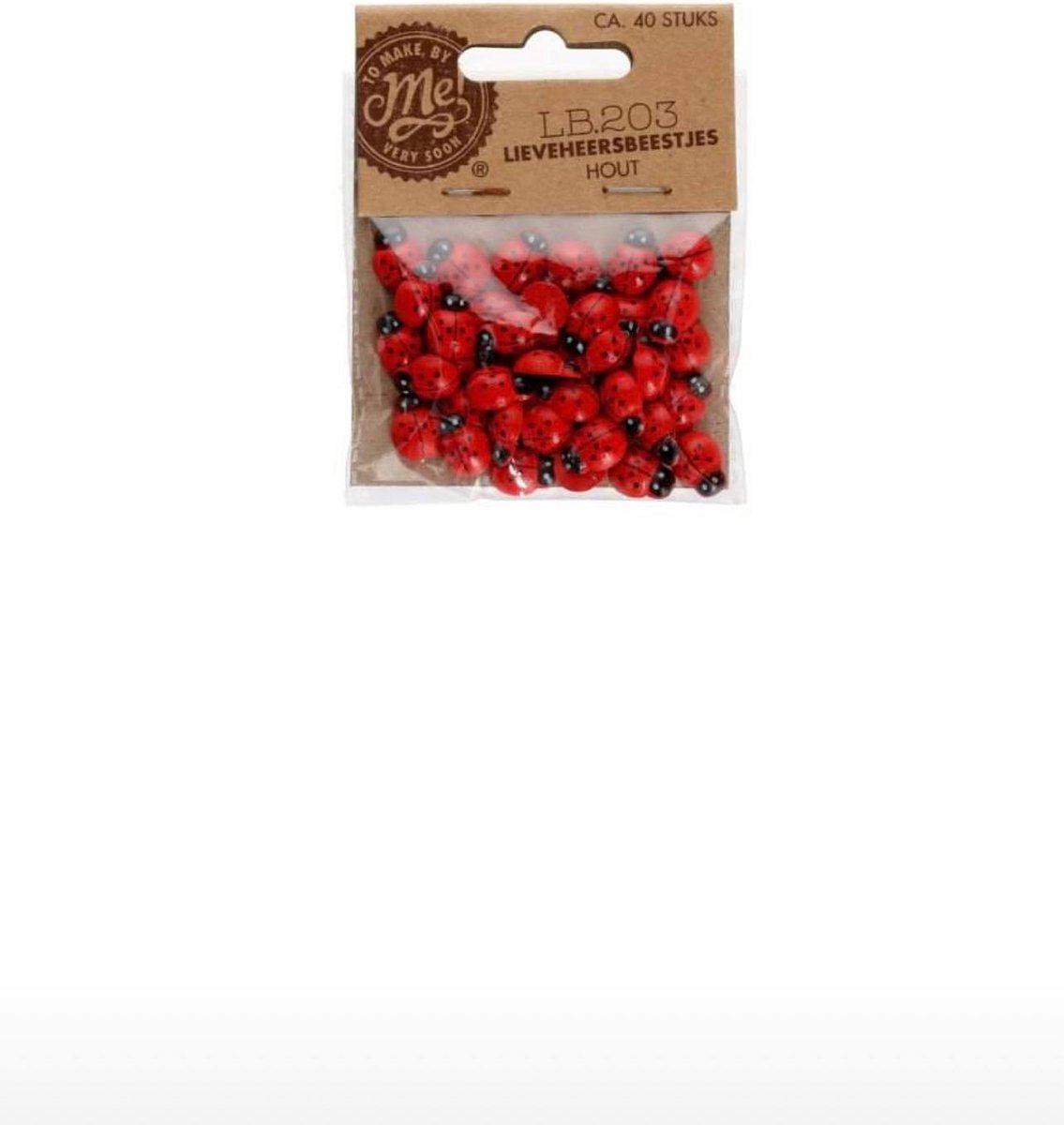 Lieveheersbeestjes hout - geluk lieveheersbeestjes