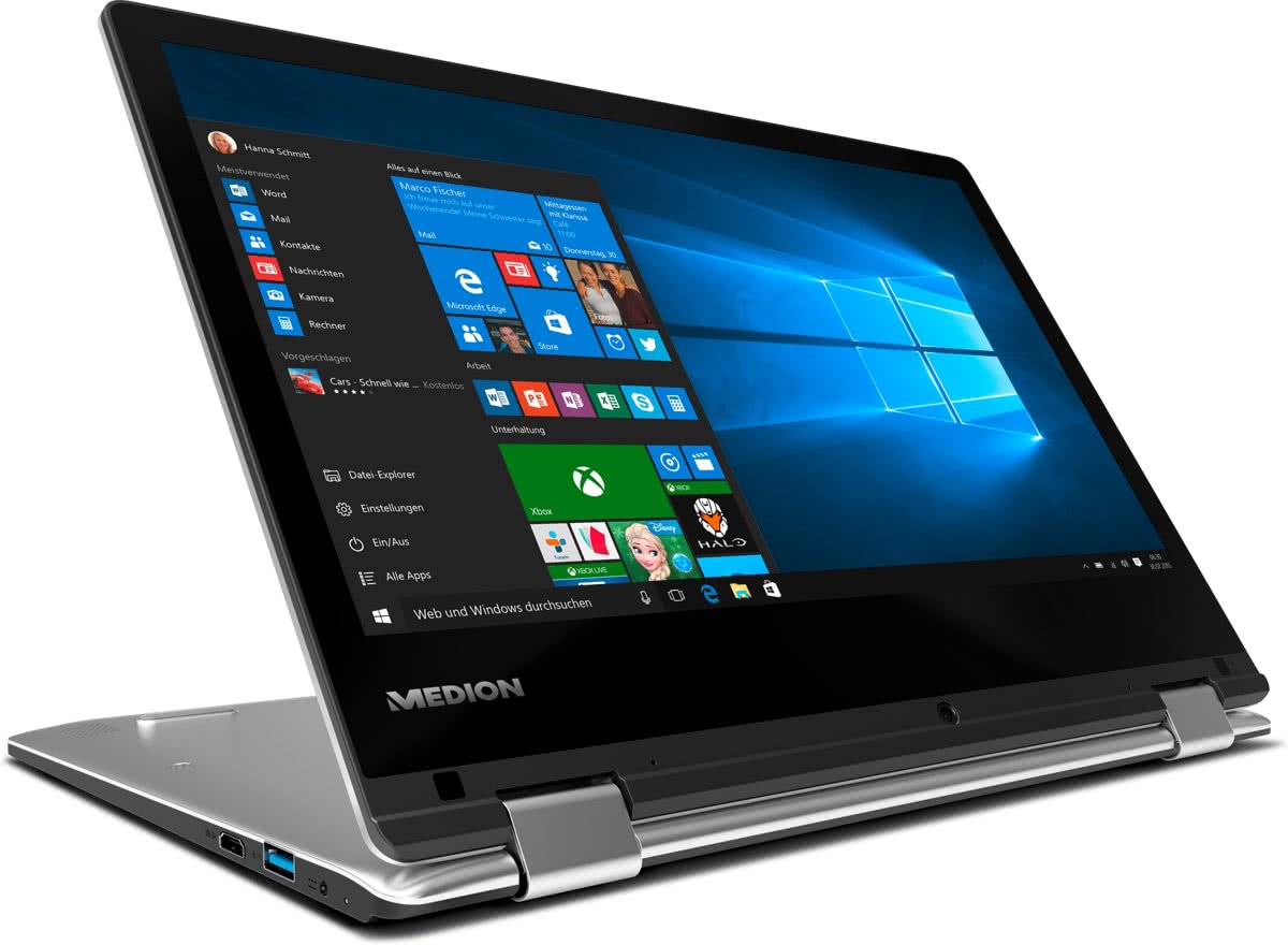 Medion AKOYA E2221T - 2-in-1 Laptop - 11.6 Inch