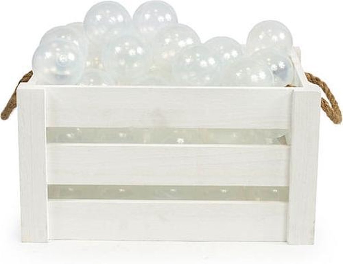 MeowBaby® Ballenbak ballen 50 stuks - Transparant