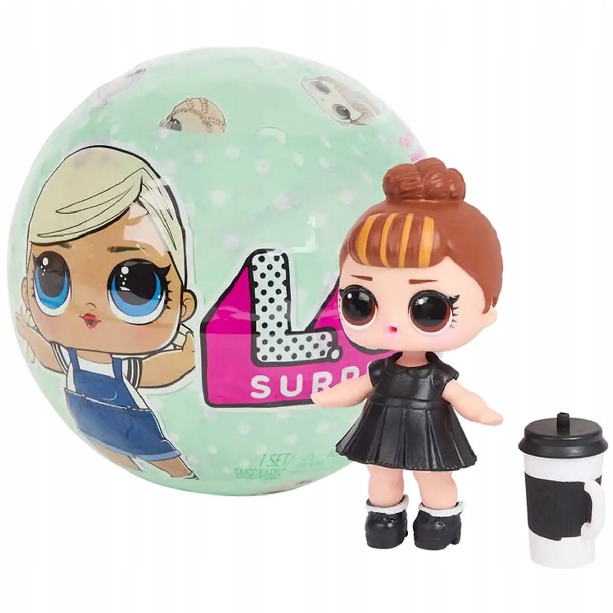 LOL Surprise bal groen - 8 Verassingen