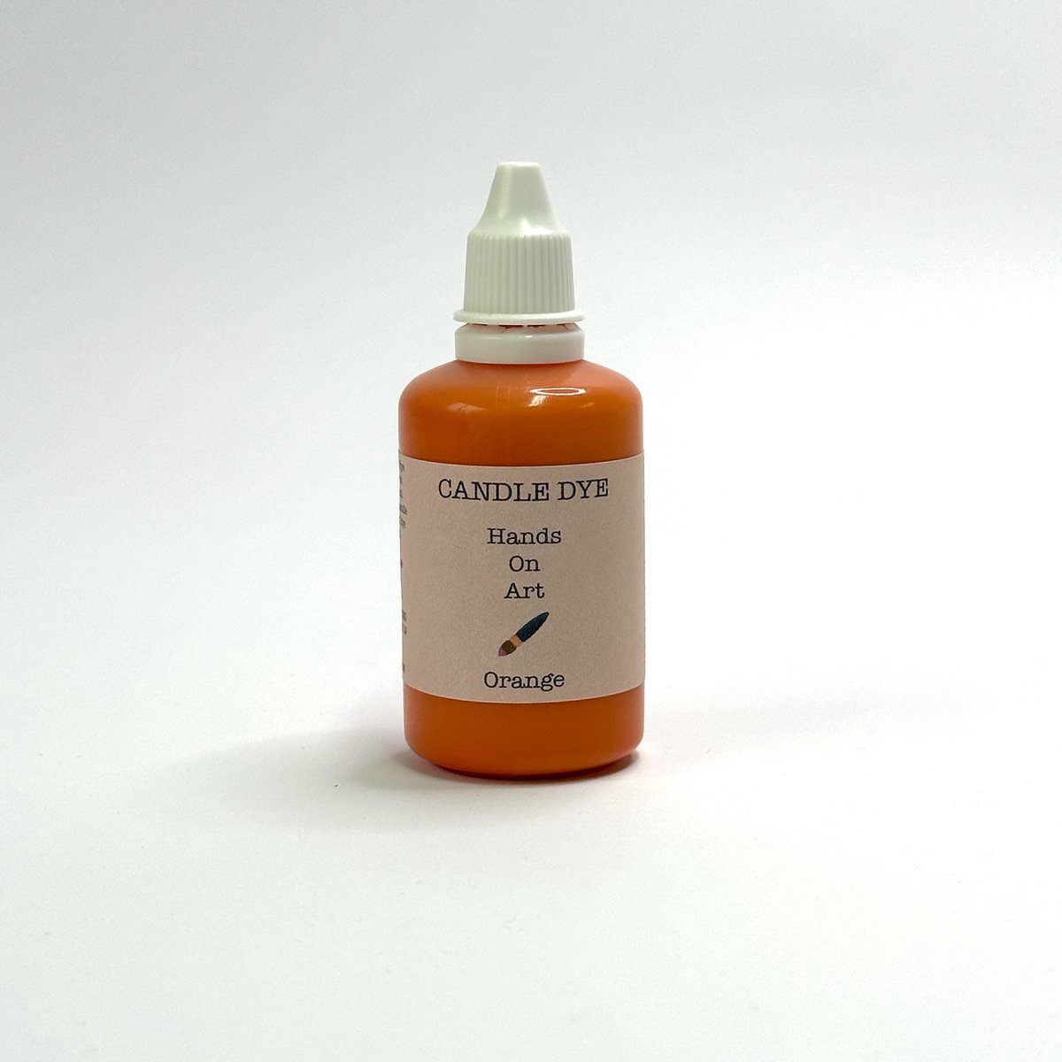 MGM Trading® - Hands on art - Candle dye - Kleurstof voor kaarsvet - 20 ml - 1 fles - Hoog Geconcentreerd - Oranje
