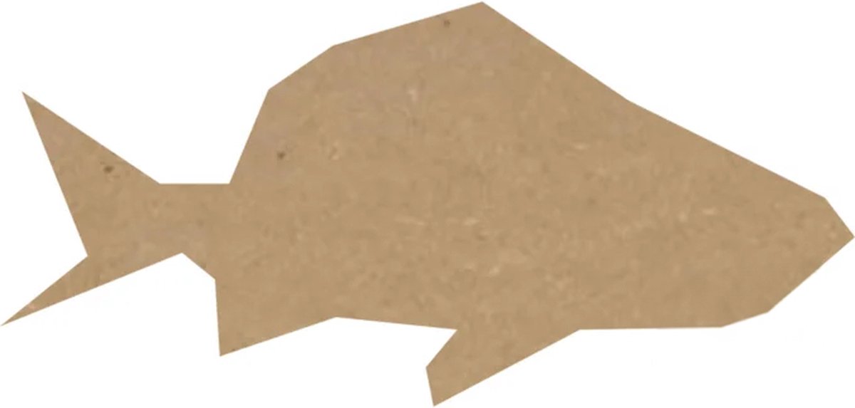 MDF Haai, creatief, knutselen, deco, 6 stuks, 3mm mdf 20cm