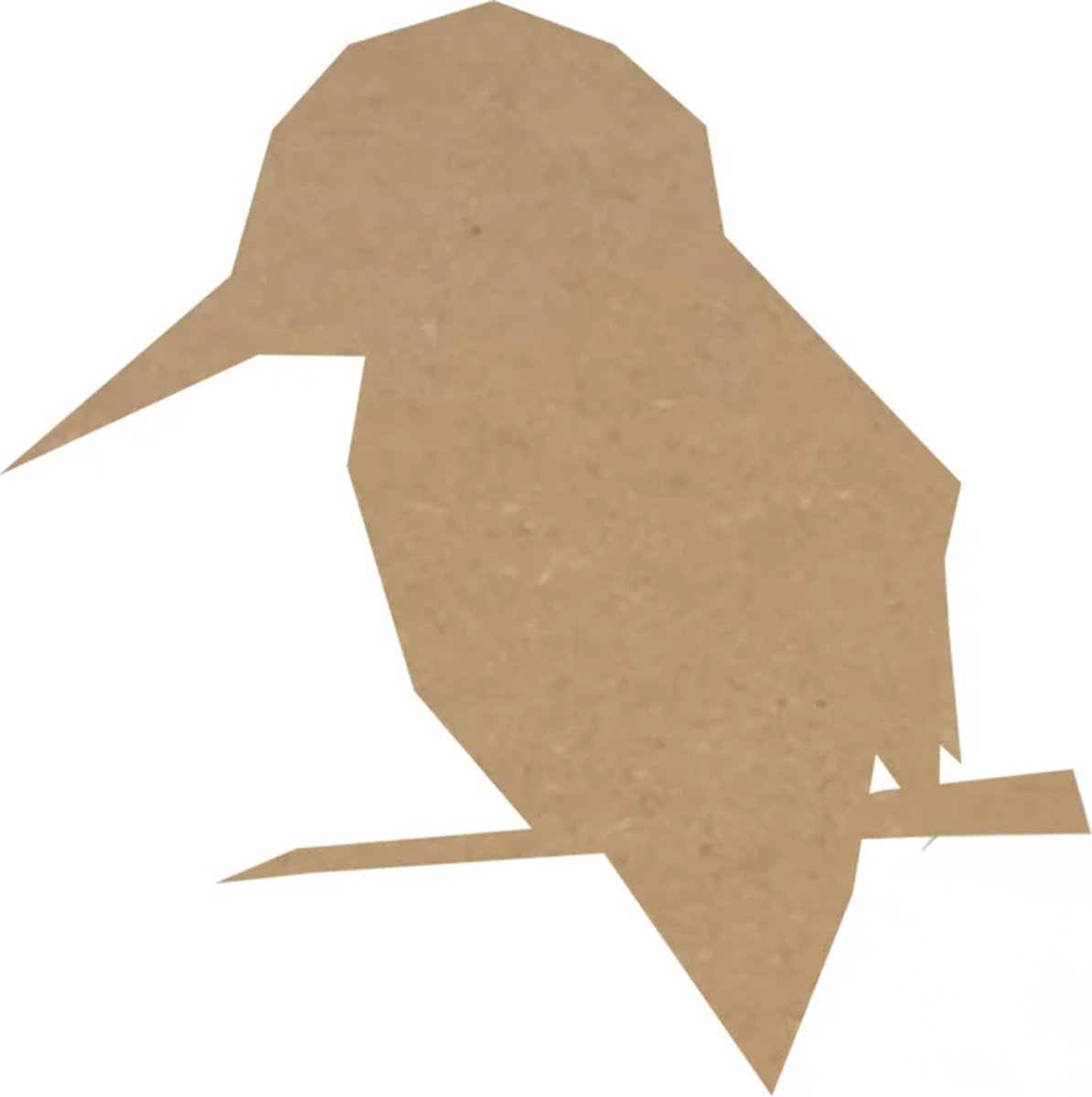 MDF Ijsvogel, creatief, knutselen, deco, 3 stuks, 3mm mdf 37cm