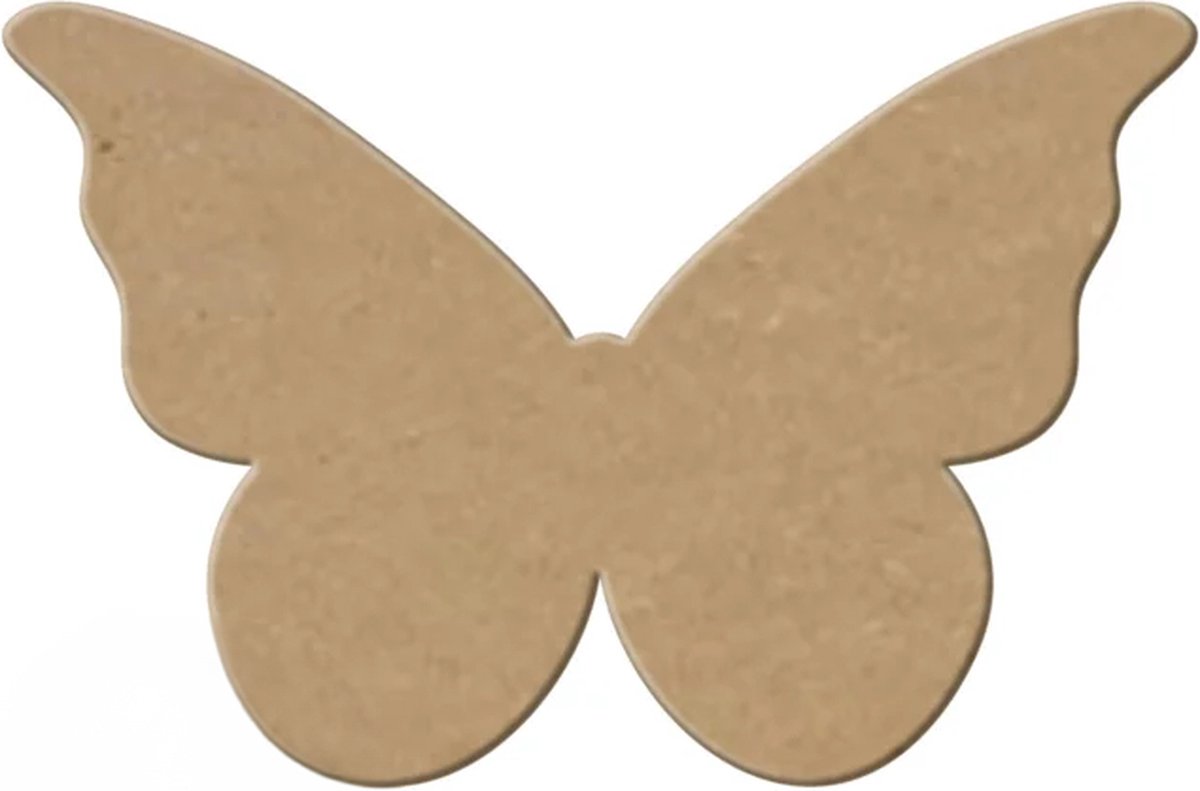 MDF Vlinder, creatief, knutselen, deco, 3 stuks, 3mm mdf 37cm