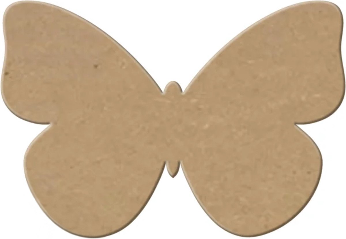 MDF Vlinder, creatief, knutselen, deco, 6 stuks, 3mm mdf 20cm