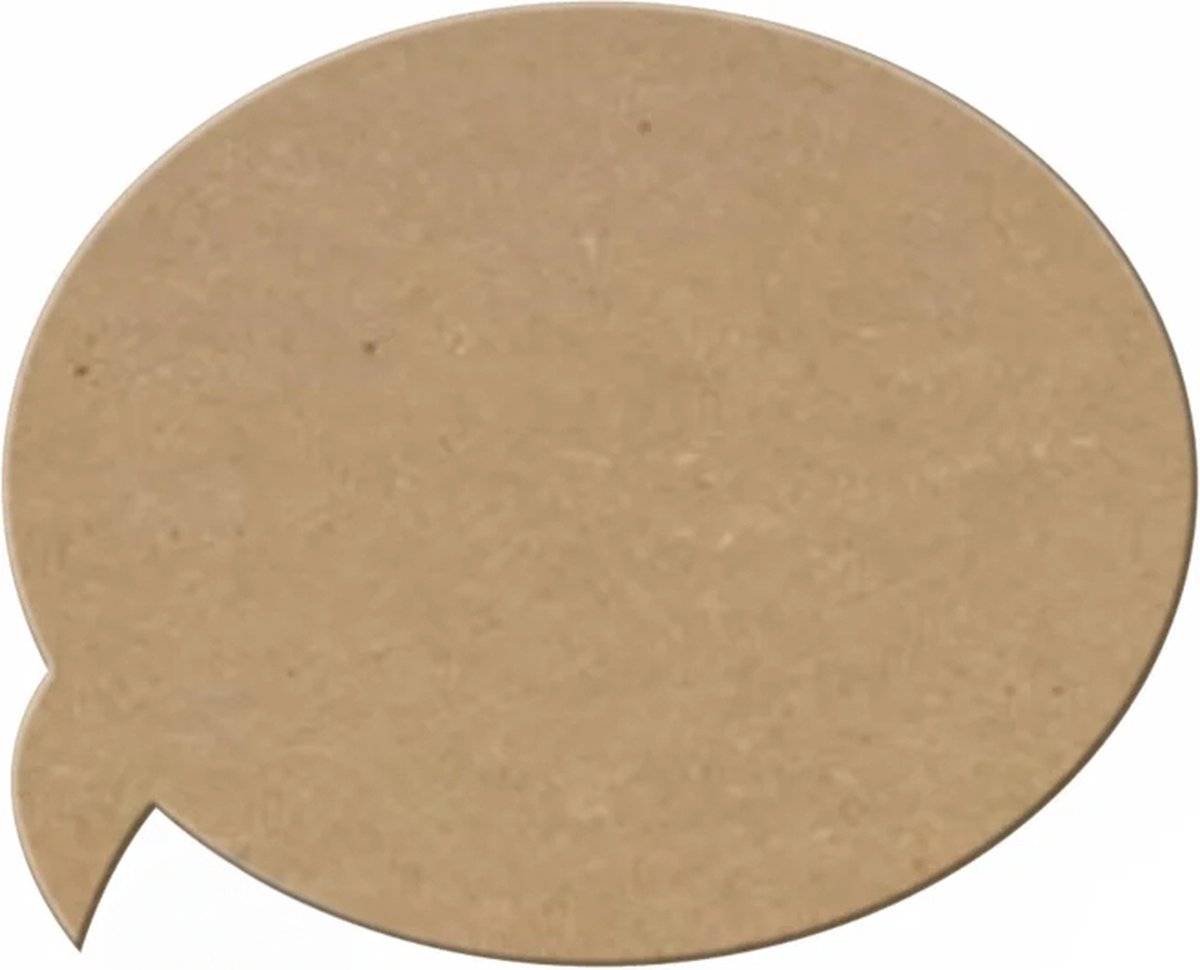 MDF Wolk, creatief, knutselen, deco, 12 stuks, 3mm mdf 10cm