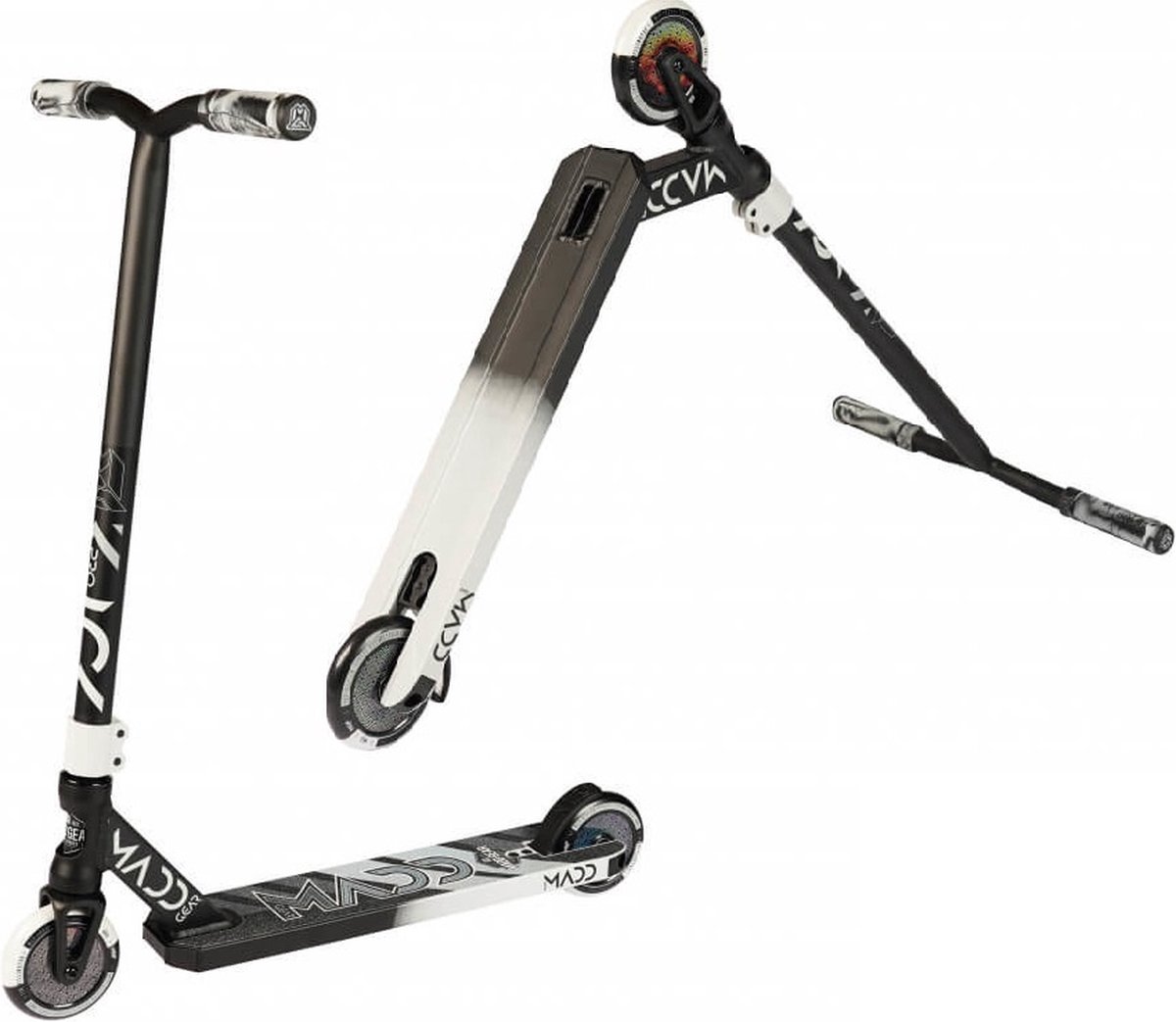 MGP Kick Pro - Silver/Black stuntstep