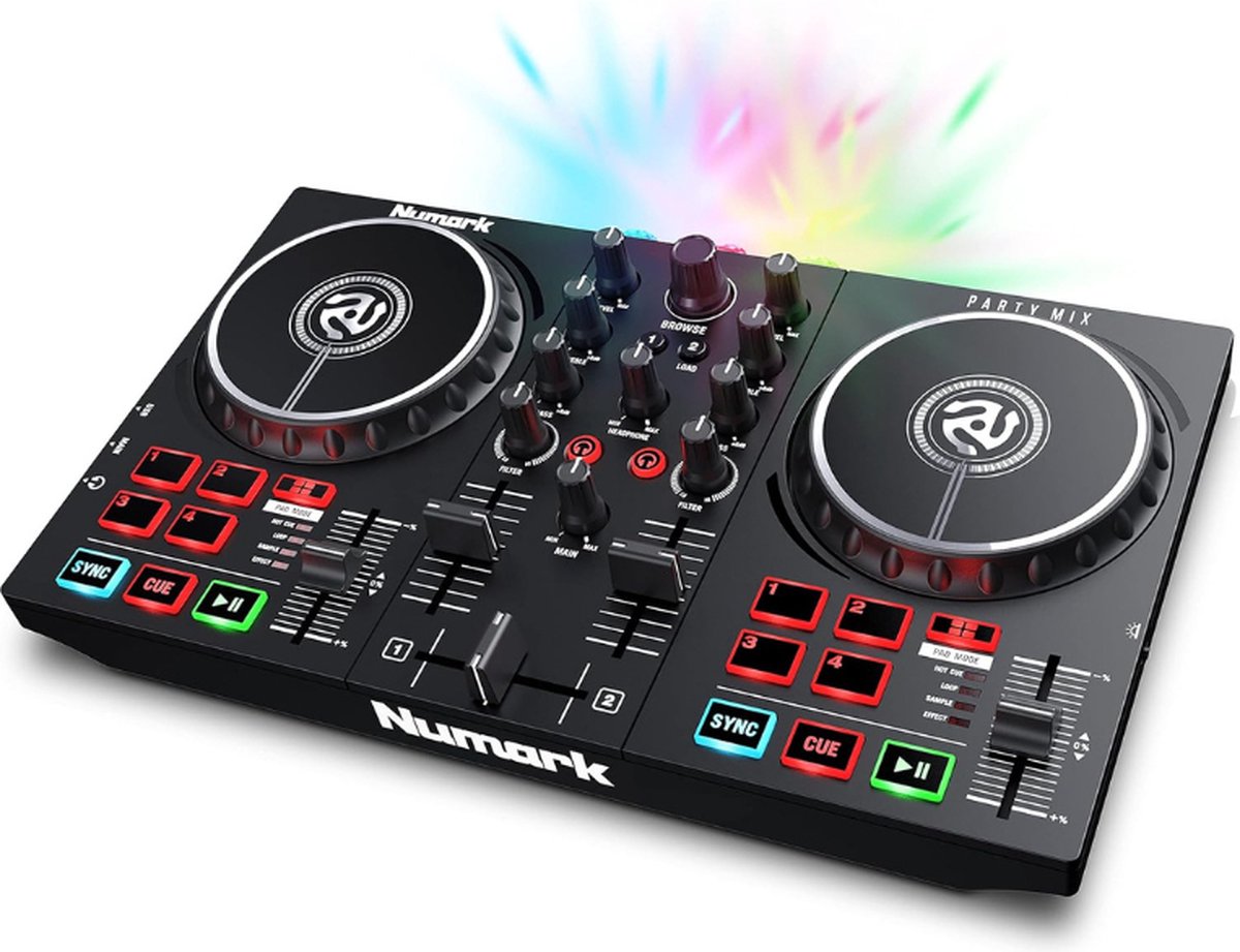 MKSS® Dj set Kinderen - Mengpaneel voor Kinderen - Soundboard - Mixer - Zwart