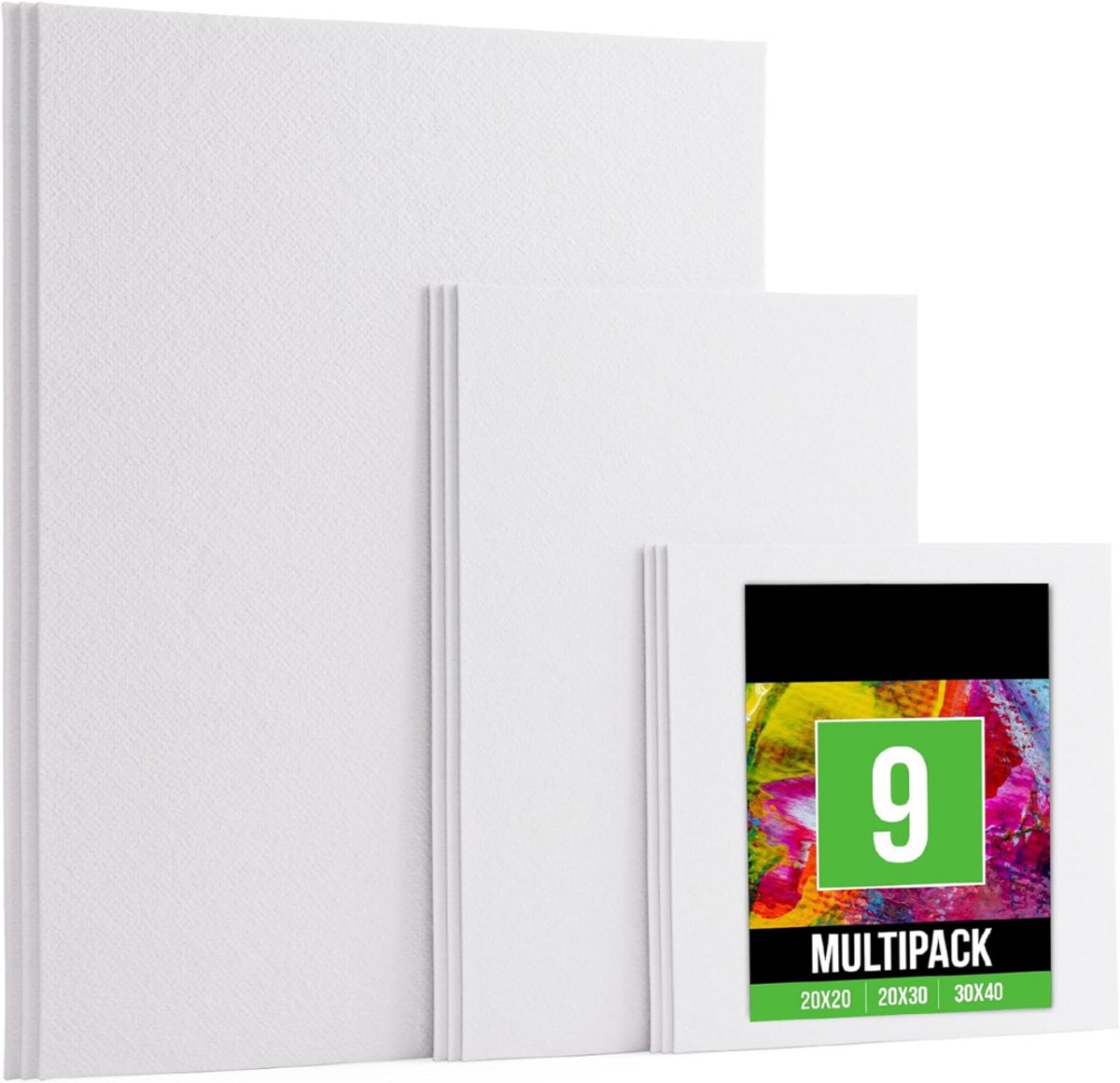 MKSS® Schildersdoek Groot - Canvas - 30x40cm