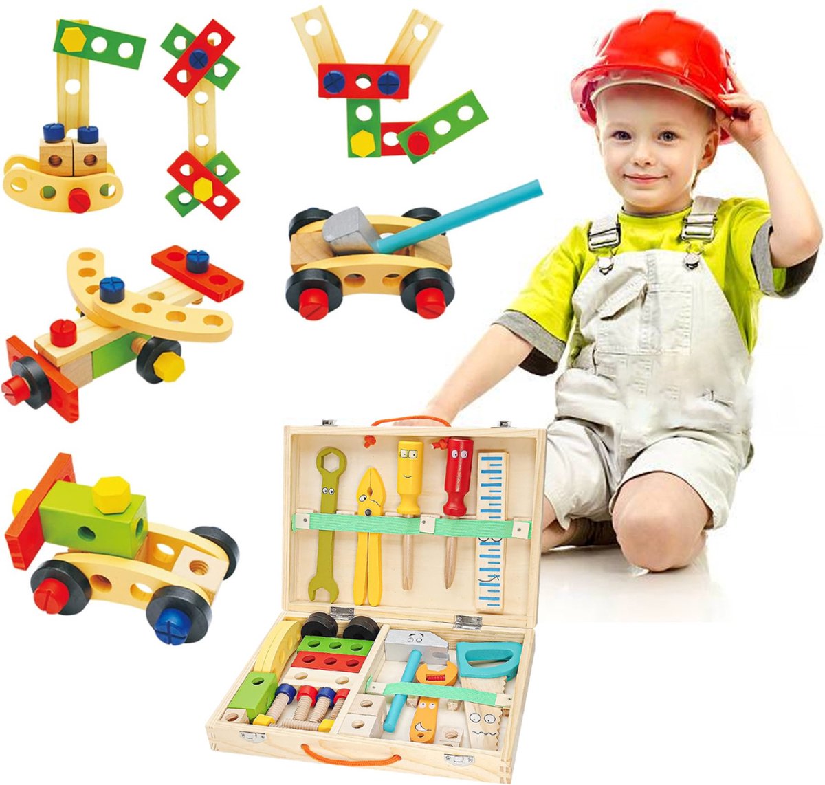   Speelgoed 4 Jaar - Kinderspeelgoed Jongens - Educatief Speelgoed Meisjes - Bouwpakket