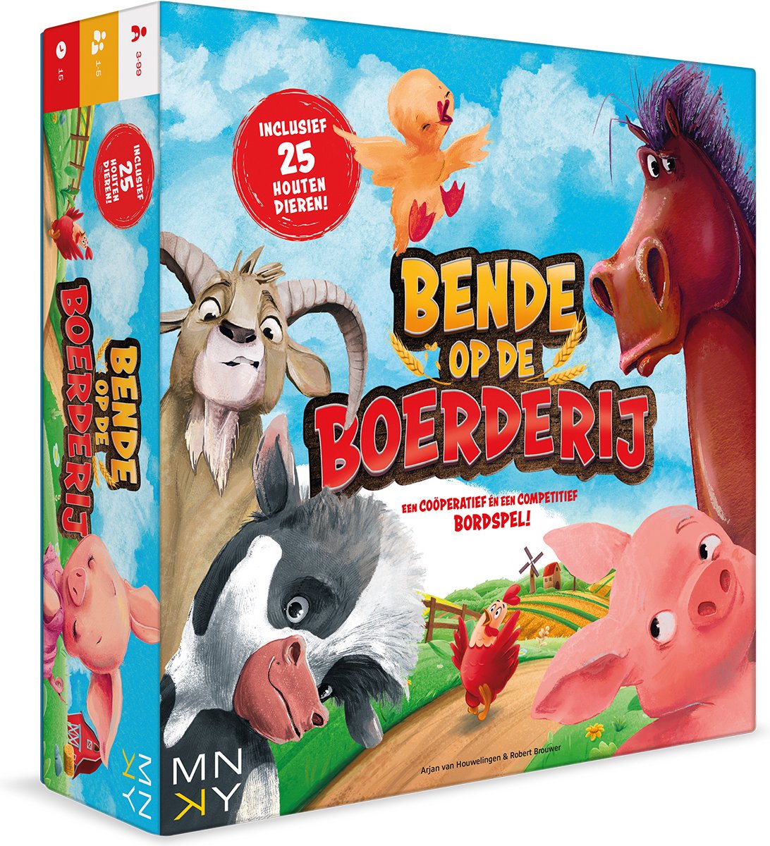 Bende op de Boerderij - Bordspel
