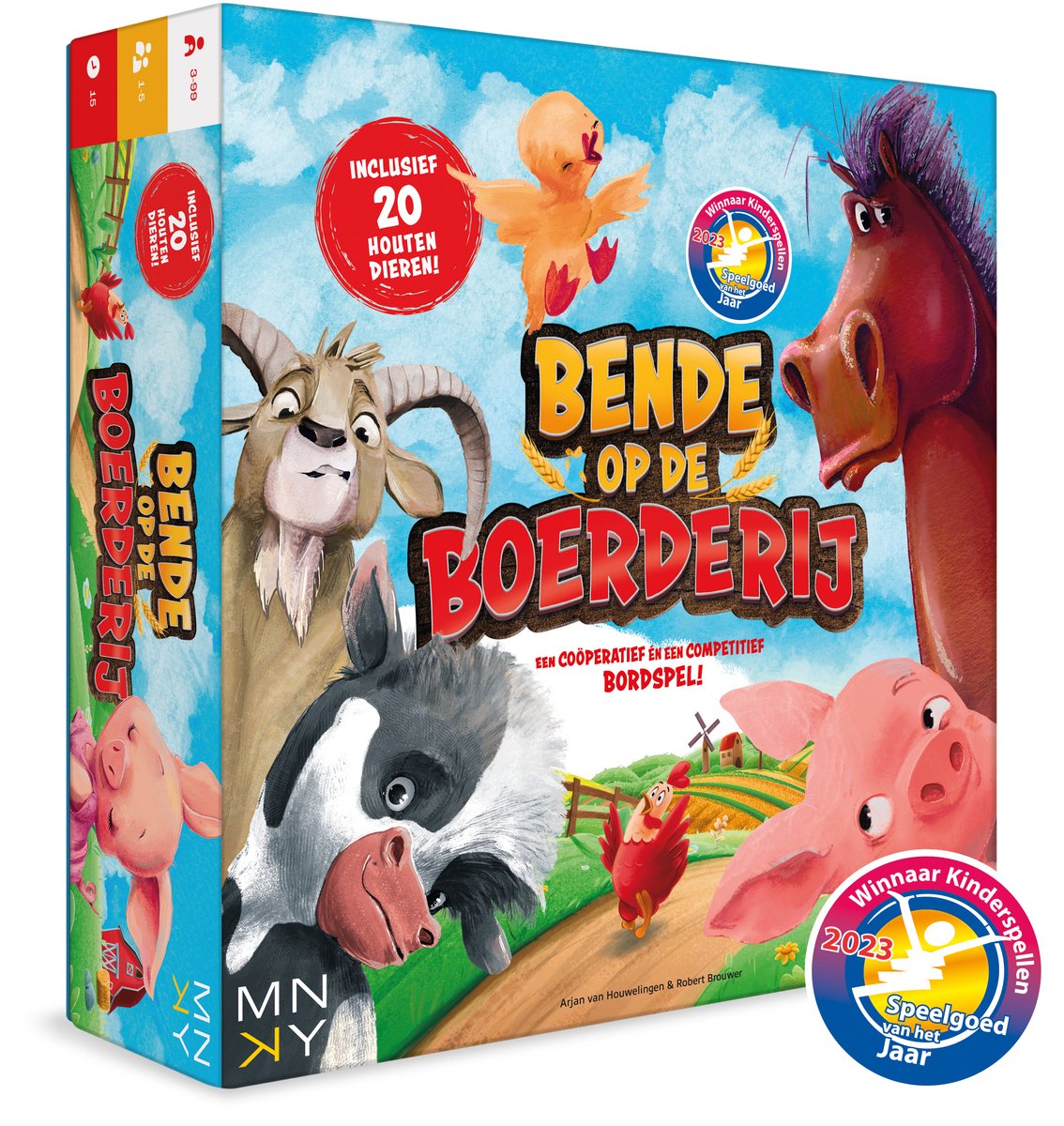 Bende op de Boerderij - Bordspel