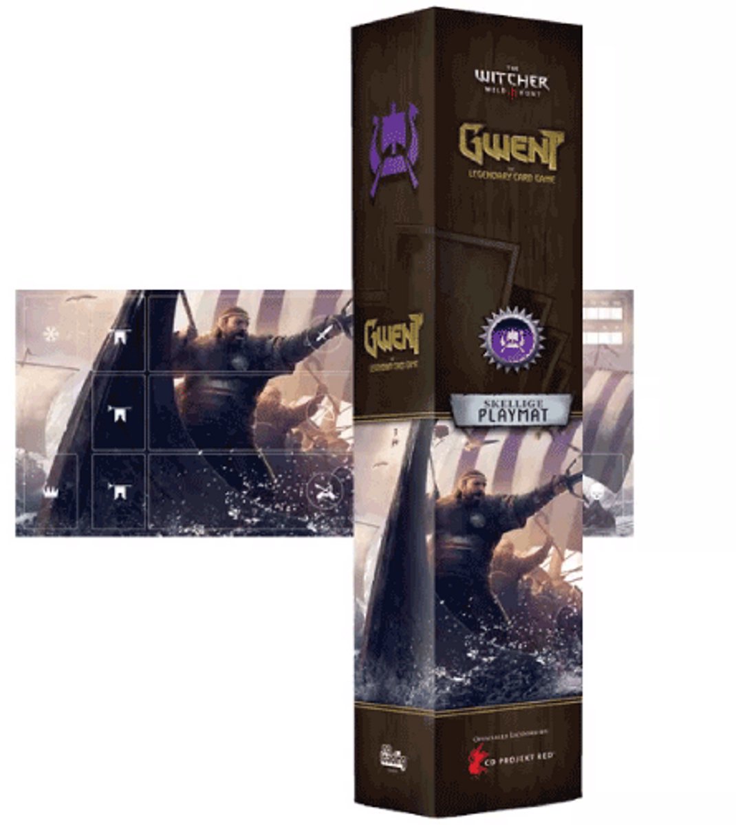 MNKY Gwent speelmat Skellige 270x730 mm