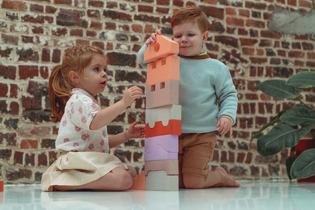 Moes - Puzzle Blocks Earth - Speelblokken