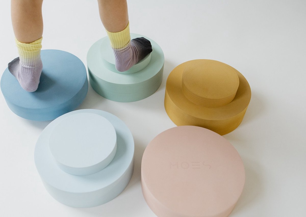 Moes - Rainbowchair ocean - open ended blokken