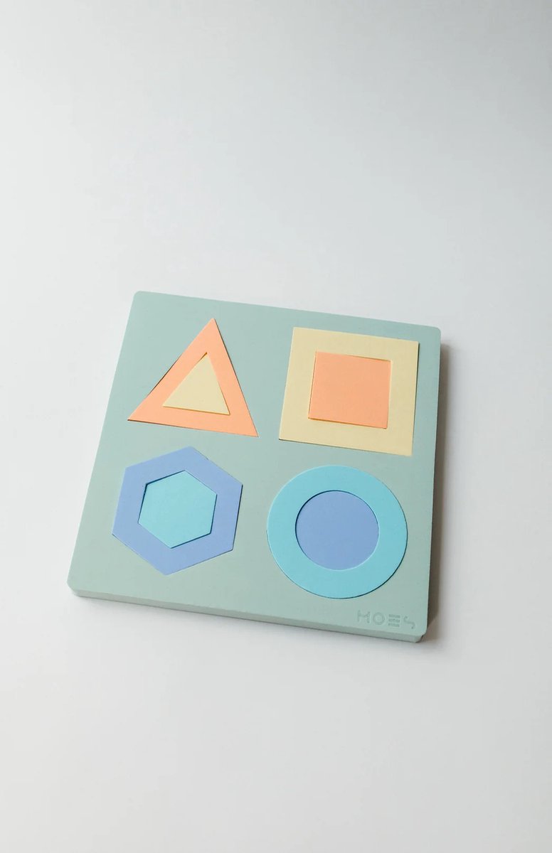 Moes Educatieve puzzel Geometrica