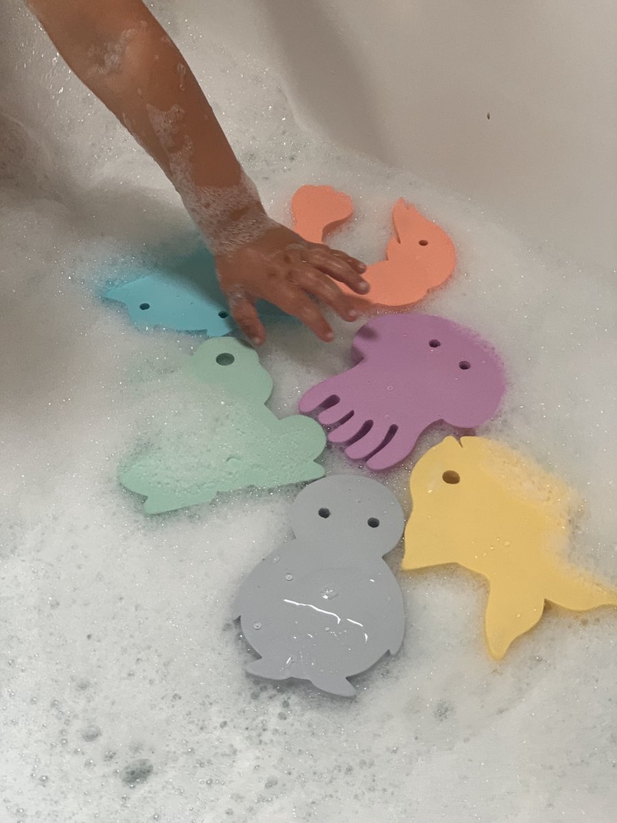 Moes Waterfun Jumbo set - 6 animals (Bathtoys)