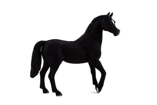 Arabian Hengst Zwart - Speelfiguur