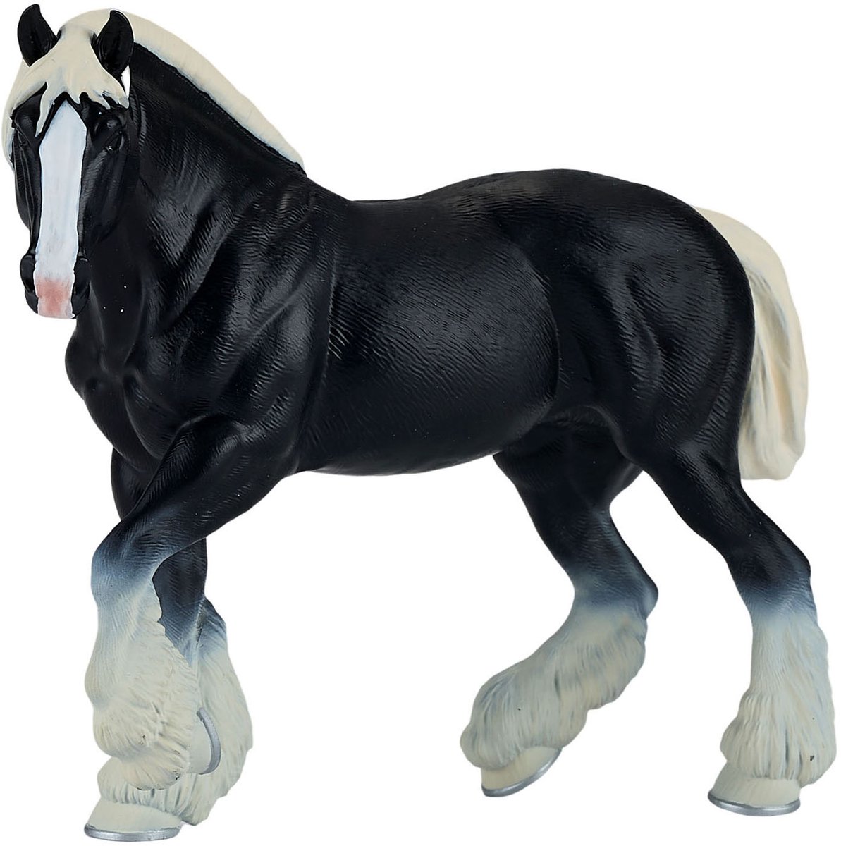 Mojo Horse World Zwarte Clydesdale Paard - 381083