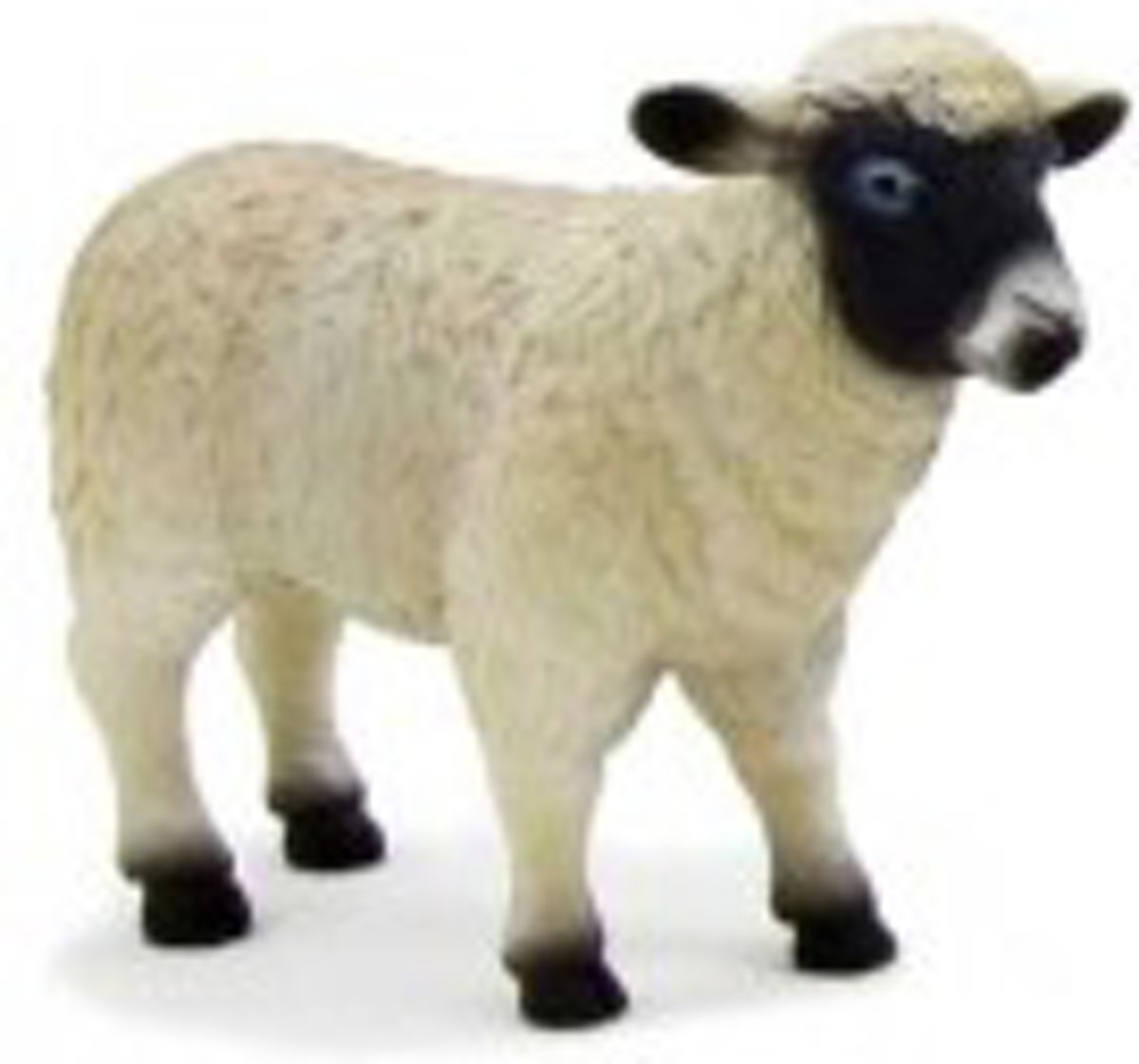 Zwart Gekleurd Gezicht Schaap (Ooi) - Speelfiguur
