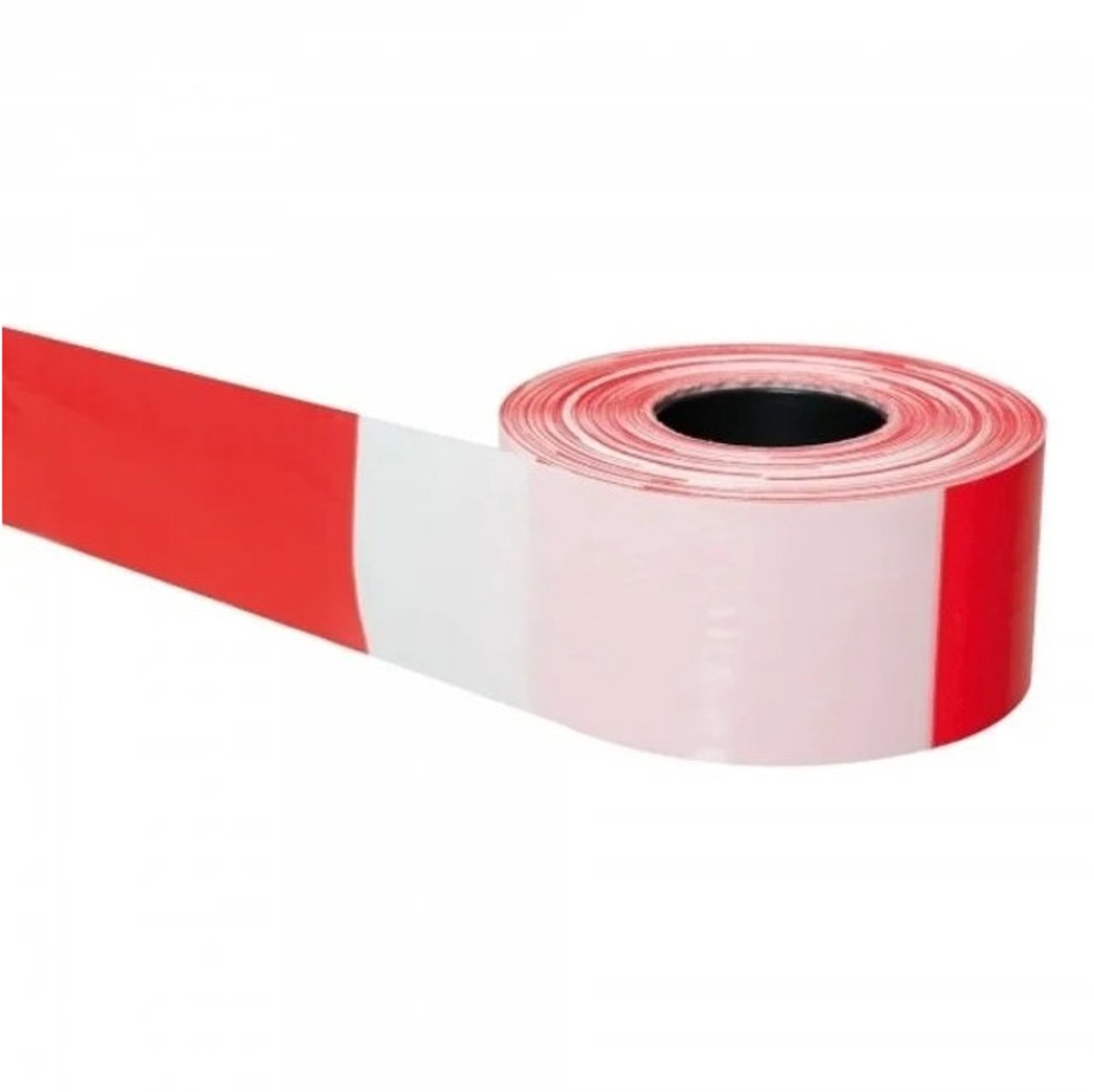 MORION afzetlint - 80 mm - 500 m - rood wit Rood, wit