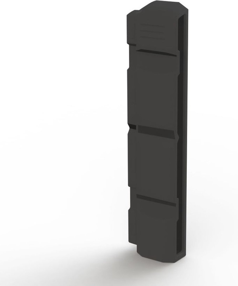 Verbredingselement voor kunststof zuilbeschermer - 1100 x 200 mm