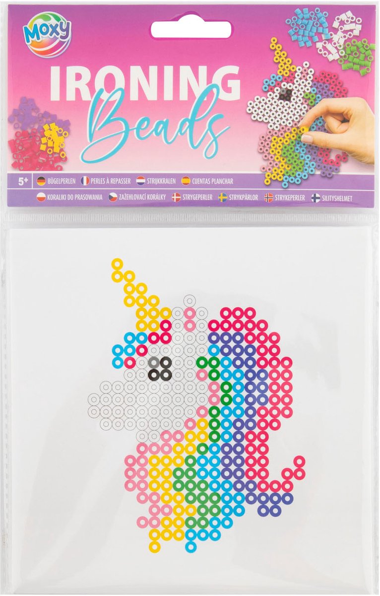 Moxy Strijkkralen Set Eenhoorn - Inclusief Grondplaat - Unicorn Strijkkralen