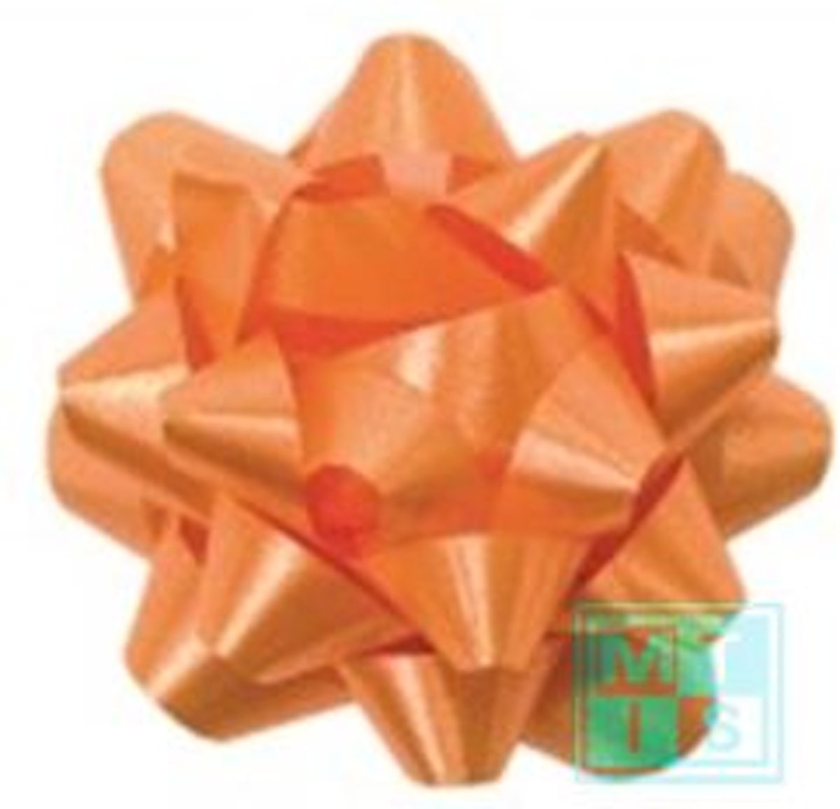 Deco-sterren, Oranje, per 25st. - 1300 010 40