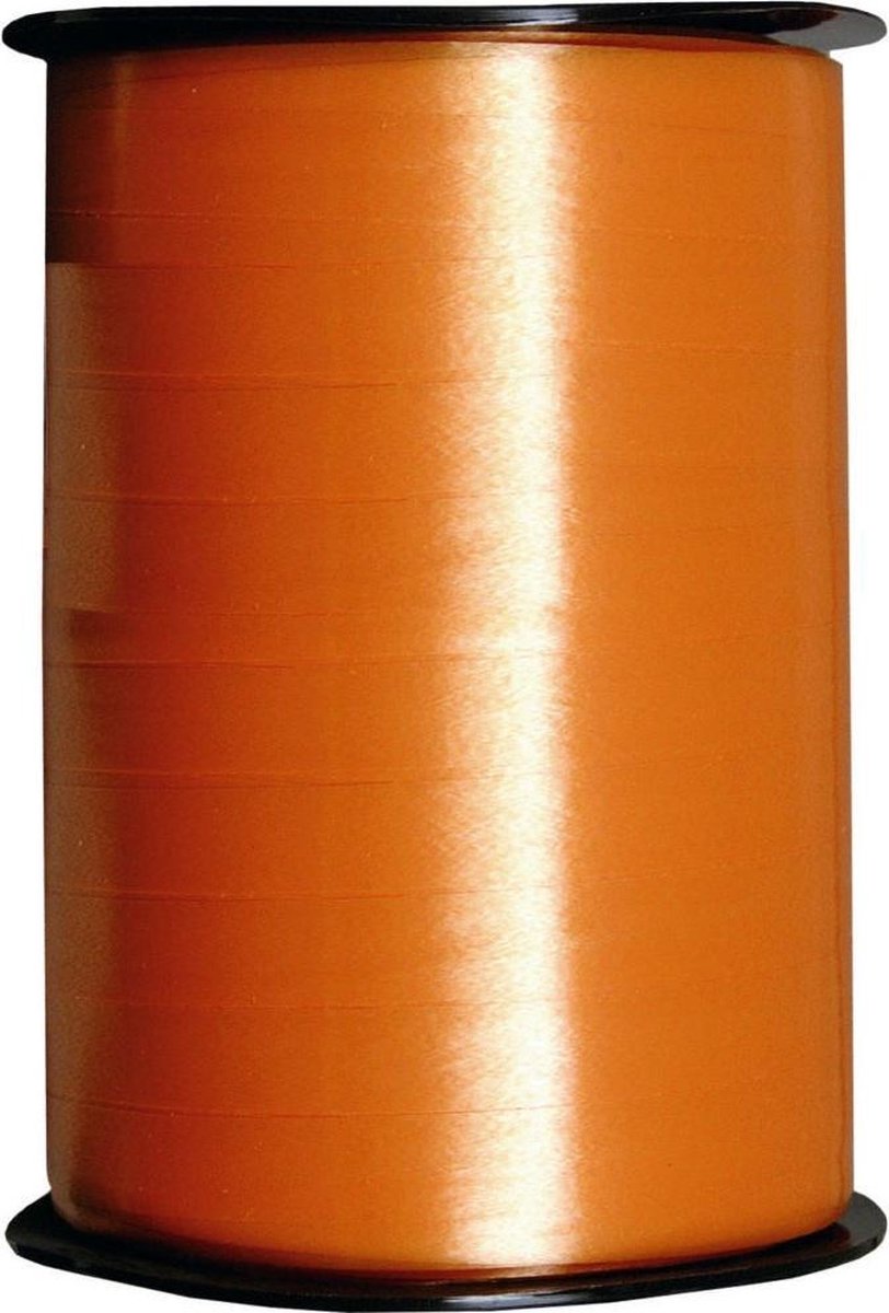 Krullint Oranje 040 - 10mm breedte – 250 mtr lengte - 2000 005 40-10
