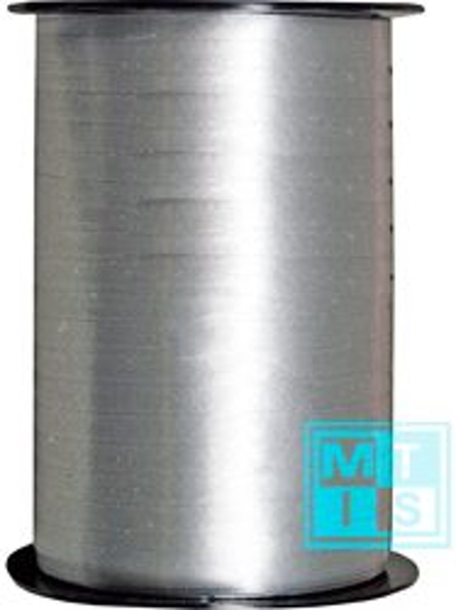 Krullint Zilver 005 - 10mm breedte – 250 mtr lengte - 2000 005 05-10mm