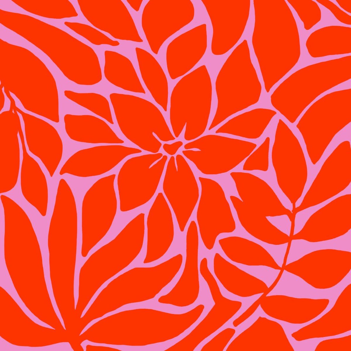 Servetten 33x33cm 20 stuks Atelier Portofino cyclam