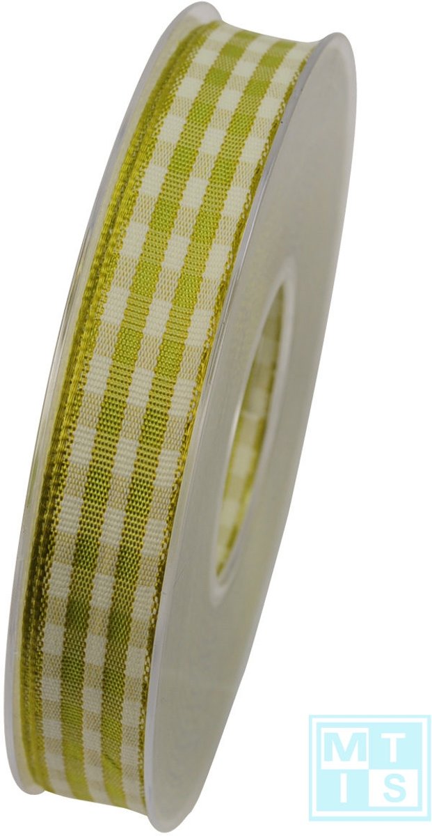 Textielband Geblokt Groen Schotland