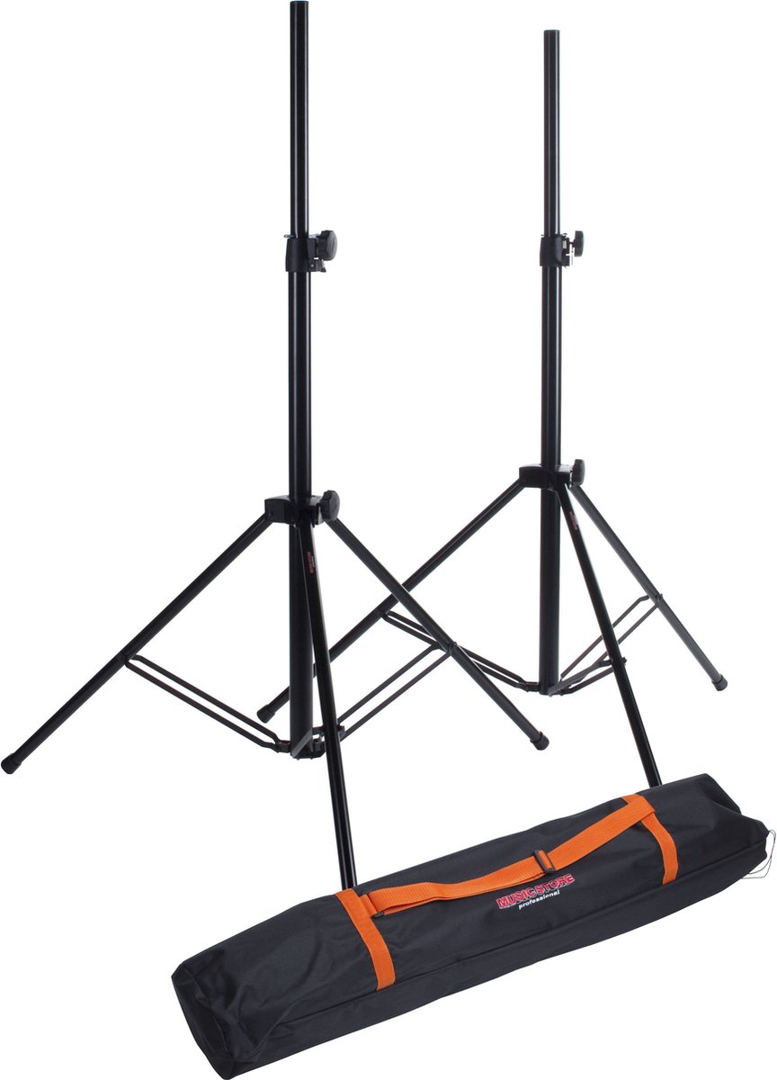MUSIC STORE Box-3 PRO Set met tas - paarprijs!! - Speakerstandaards