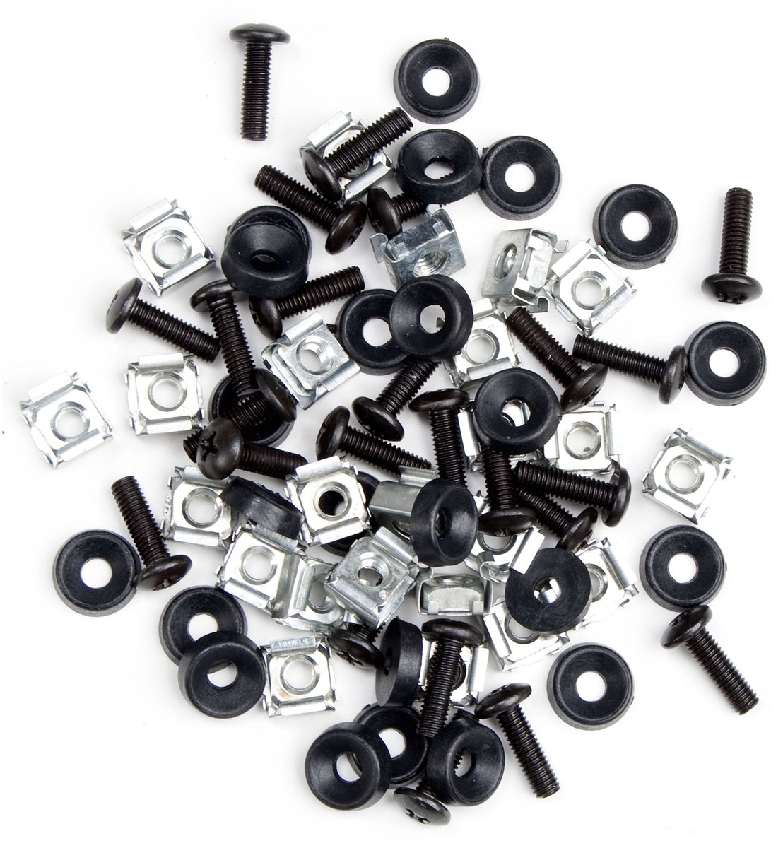 MUSIC STORE Rackschroevenset 72tlg 24xschroef./moer/U-Sch. - Accessoire voor studioracks