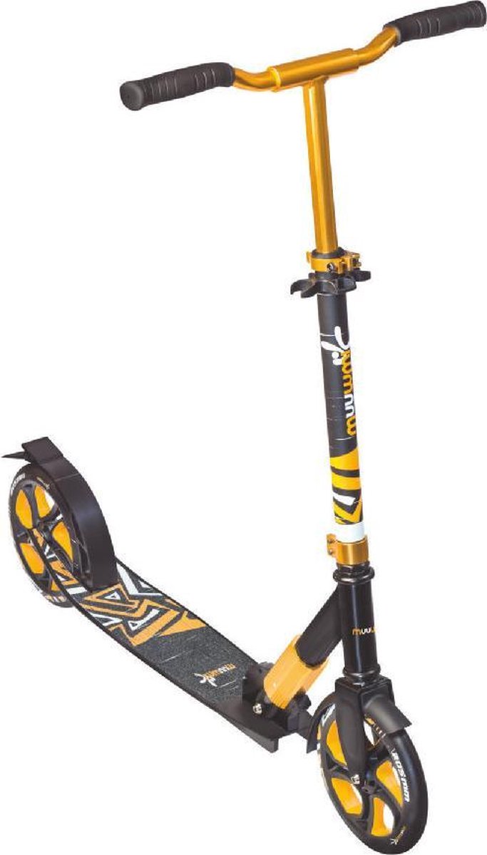 Muuwmi 2-wiels Step Junior Aluminium Goud