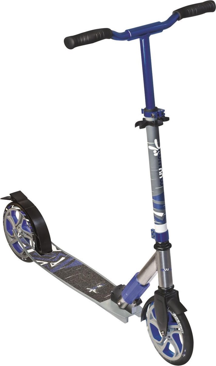 Muuwmi Stuntstep 97 X 57 Cm Rvs Grijs/blauw