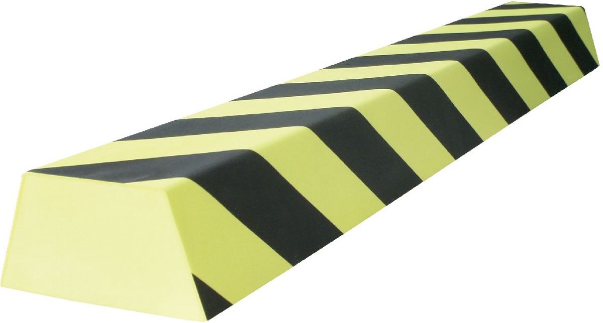 Schuimrubber bescherming Geel zwart 1m MW Tools VMB8