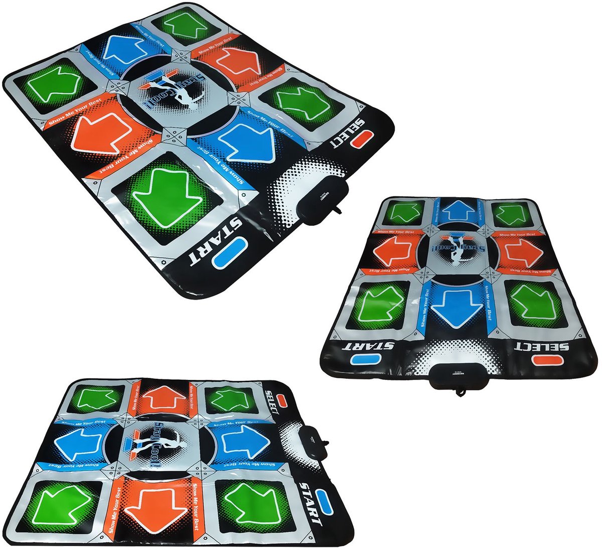 Mad Monkey Retro Vloerbeschermer - Mat Kunststof 31x10 cm