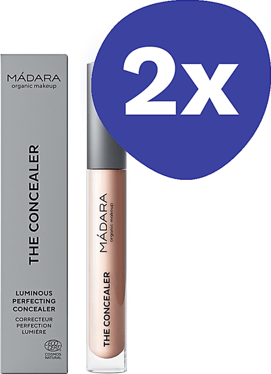 Madara Skincare Luminous Perfecting Concealer - Latte (2x 4ml)