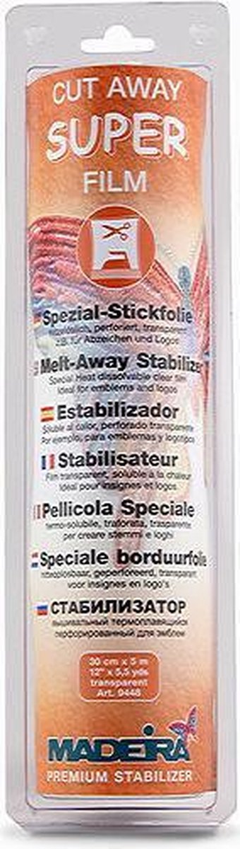 Madeira cut & iron away superfilm