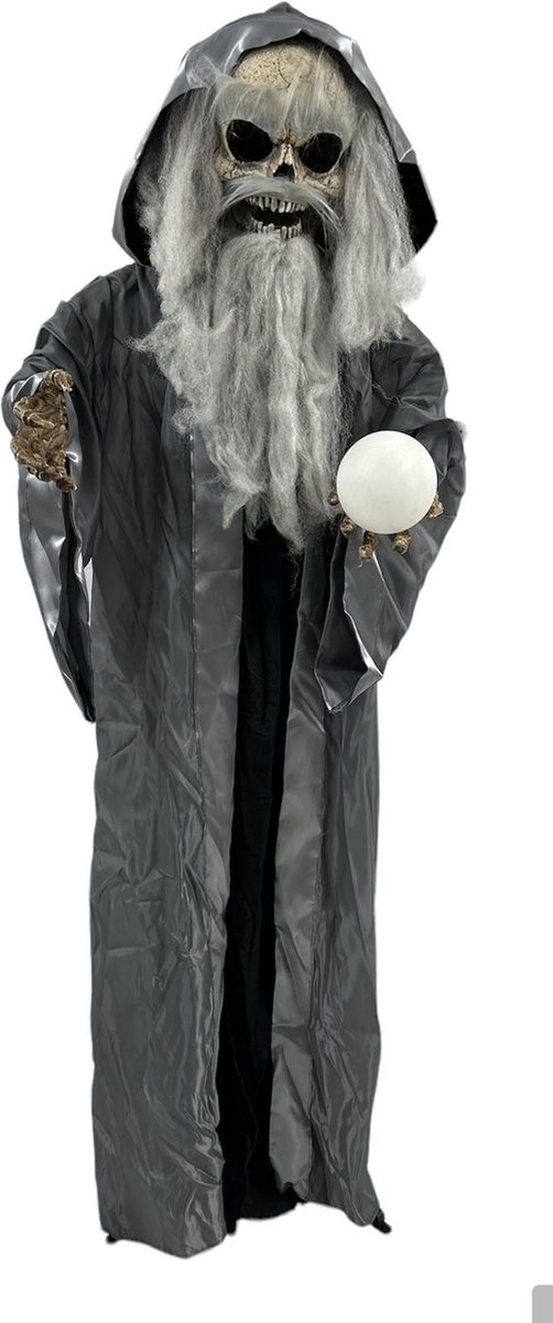 Halloween levensgrote Evil Wizard (Licht, Geluid, en Beweging)
