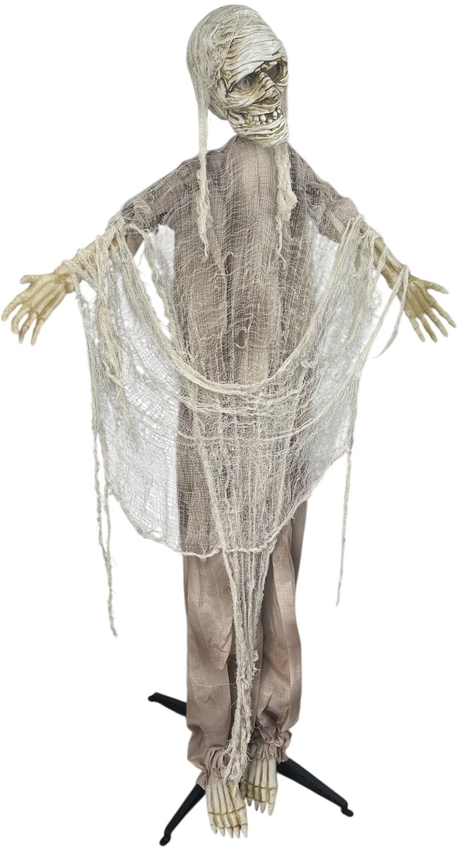 Halloween pop Evil Mummy (geluid, beweging, licht) 1.80 m hoog